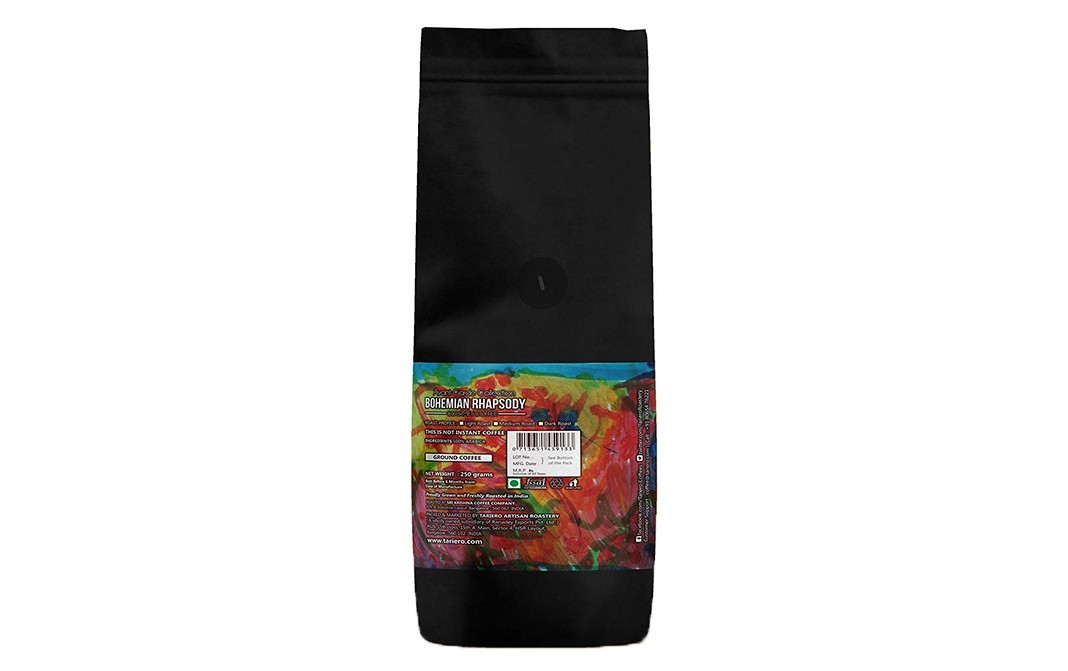 Tariero Artisan Roastery Bohemian Rhapsody Gourmet Coffee   Pack  250 grams